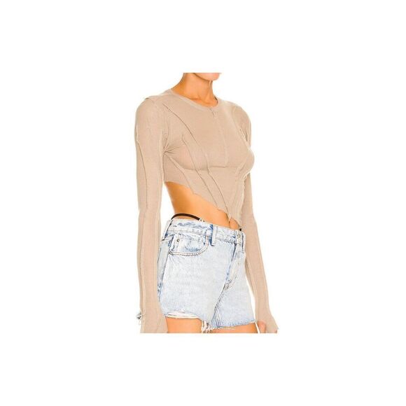 NWT Sami Miro Vintage Asymmetric Tee Shirt - Picture 2 of 8